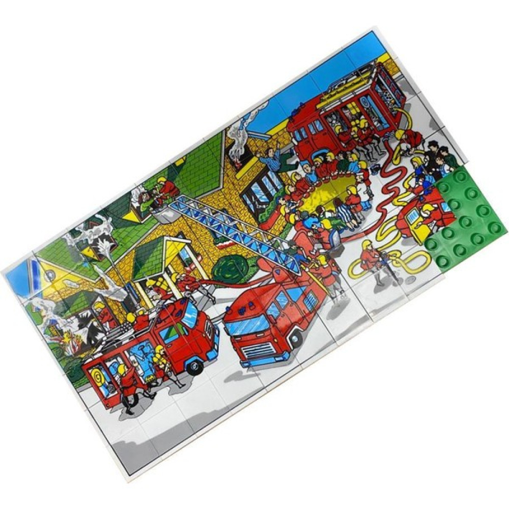 Güçlü Toys LEGO Tipi Resimli Puzzle 67 Parça Itfaiye Oto Boyaları Fiyatı