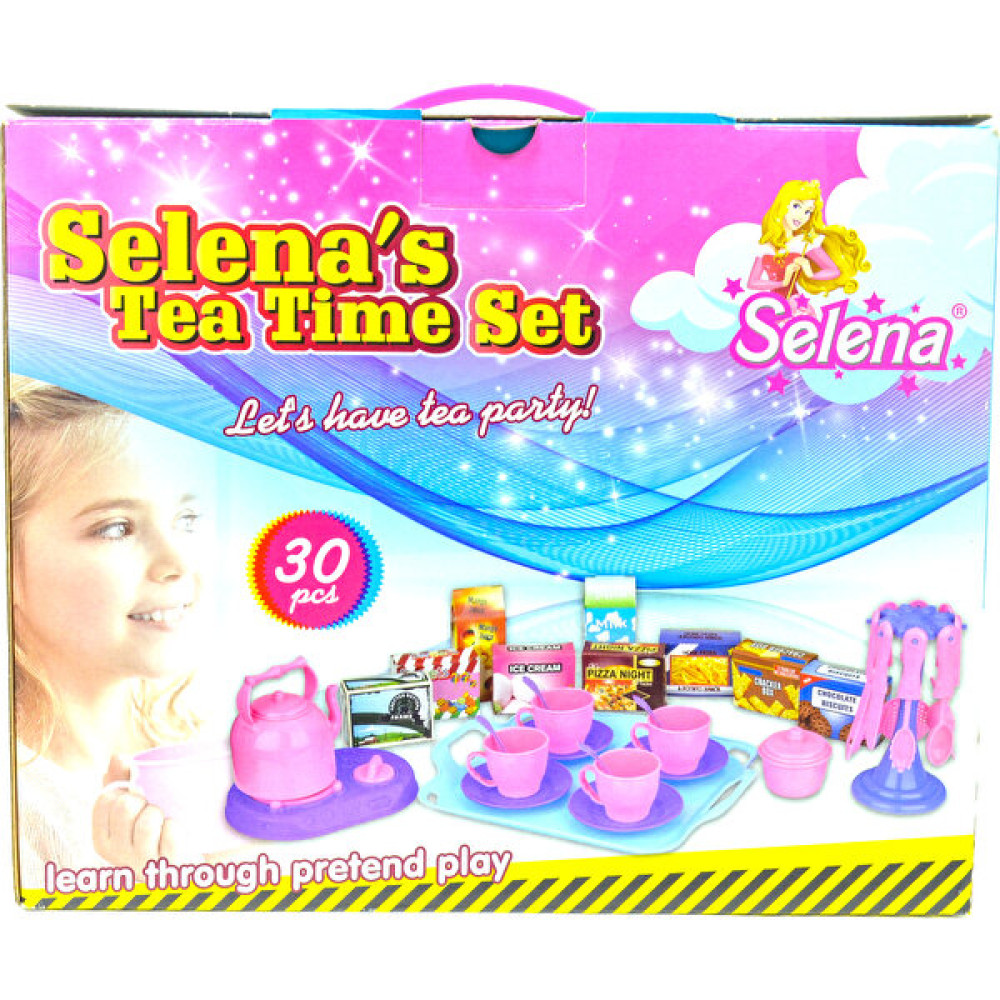 Güçlü Toys Selena Çay Seti 30 Parça 4881 - Pembe Oyuncak Fiyatı