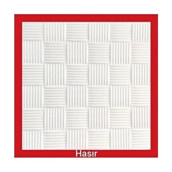 Güçpor Yapıstore Hasır Model Tavan/duvar Kaplama Strafor Köpük (10 Adet) - Gri Diğer Fiyatı