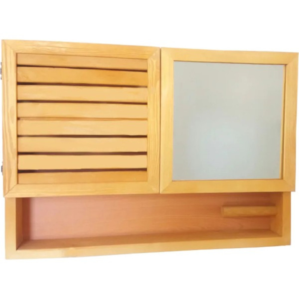 Gudy Wood Ahşap Aynalı Banyo Dolabı Banyo Rafı Banyo Dolabı / Mobilyası Fiyatı