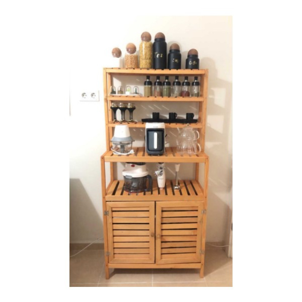 Gudy Wood Gudywood Ahşap Çok Amaçlı Mutfak Dolabı, Cafe/bar Duvar Rafı Fiyatı