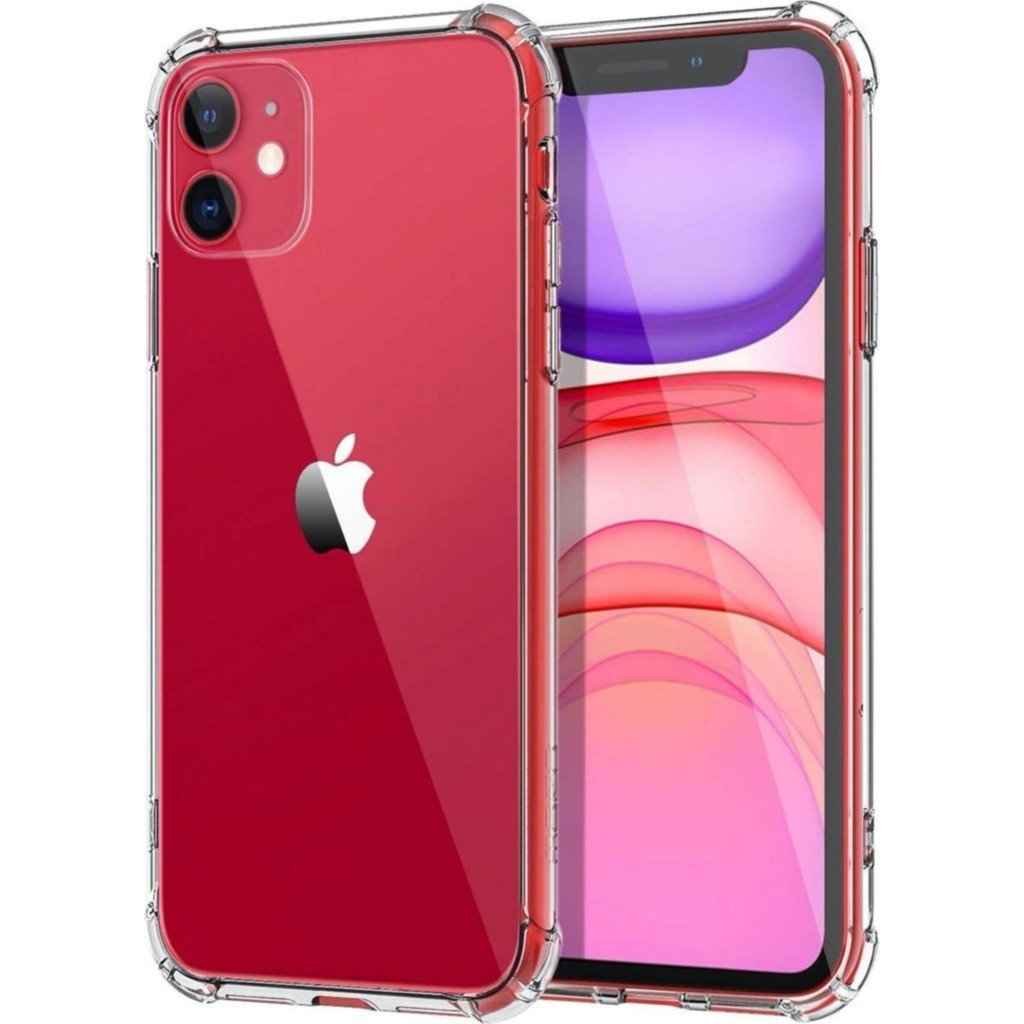Guesche Apple iPhone 11 Şeffaf Airbag Antishock Silikon Kılıf + Tam Kaplayan Mat 5D Seramik Ekran Koruyucu Esnek Cam Diğer Fiyatı