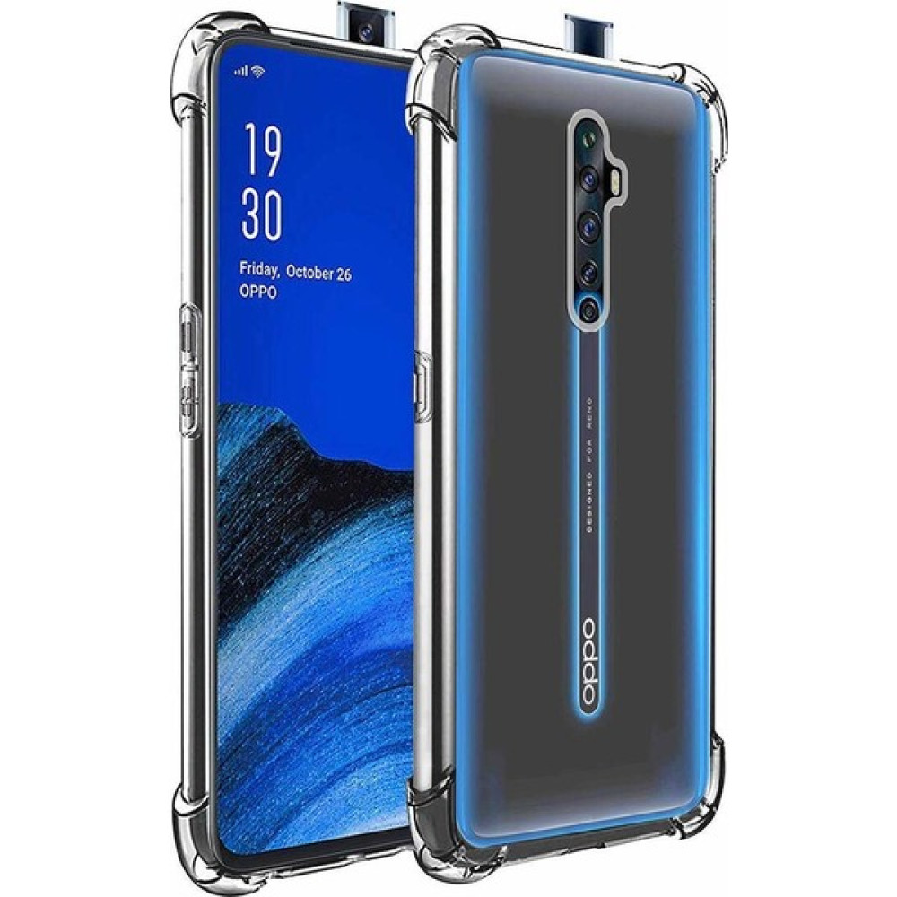 Guesche Oppo Reno 2z Şeffaf Airbag Antishock Silikon Kılıf Cep Telefonu Kılıfı Fiyatı