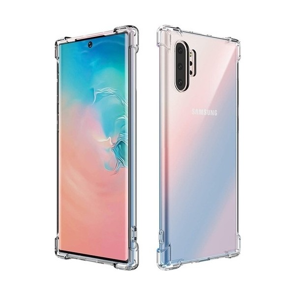 Guesche Samsung Galaxy Note 10 Plus Şeffaf Airbag Antishock Silikon Kılıf Diğer Fiyatı