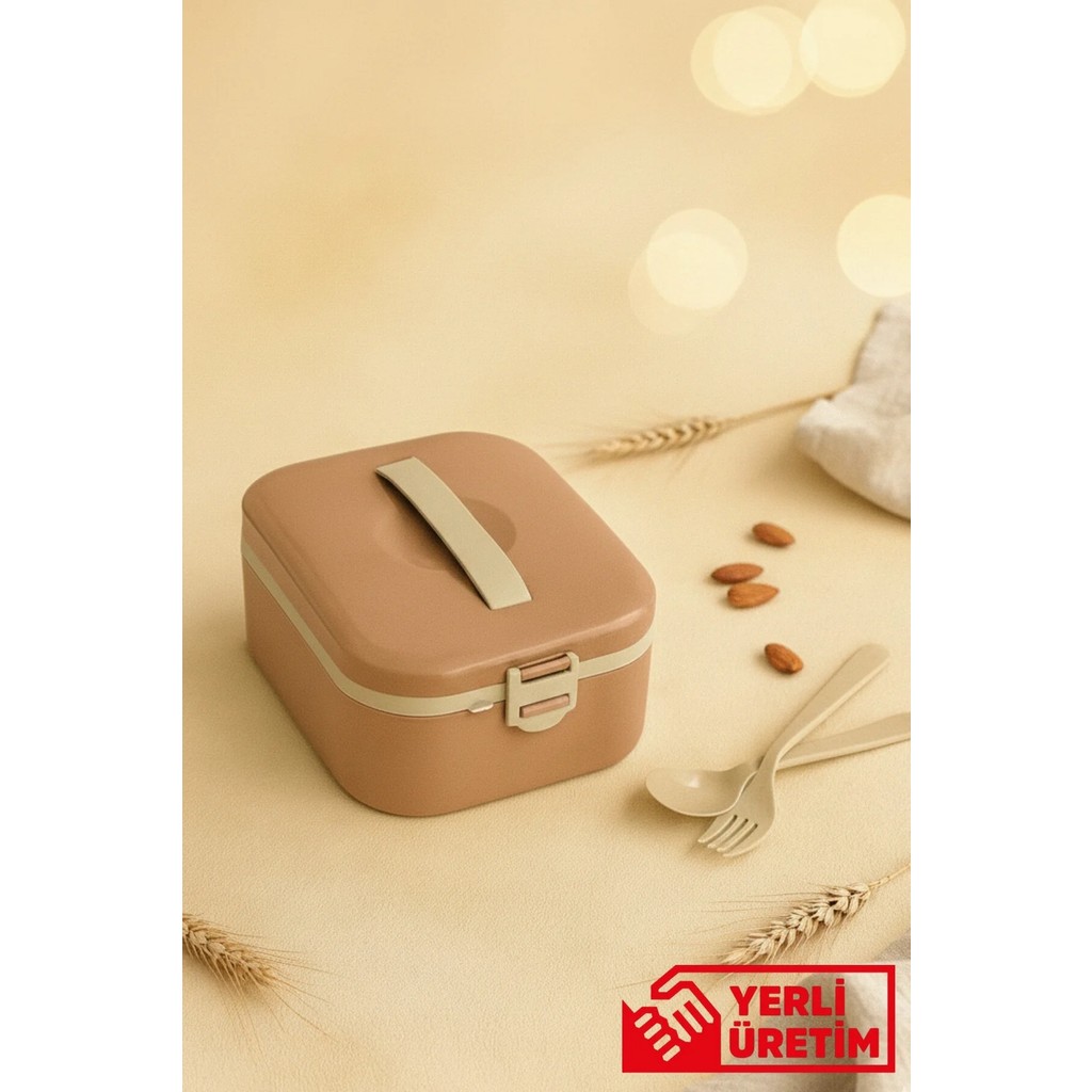 Gugga Eco Lunchee - Sızdırmaz Vakum Kapaklı Ayarlanabilir Bölmeli Yemek Kabı Lunchbox 650 ml - Pembe Diğer Fiyatı