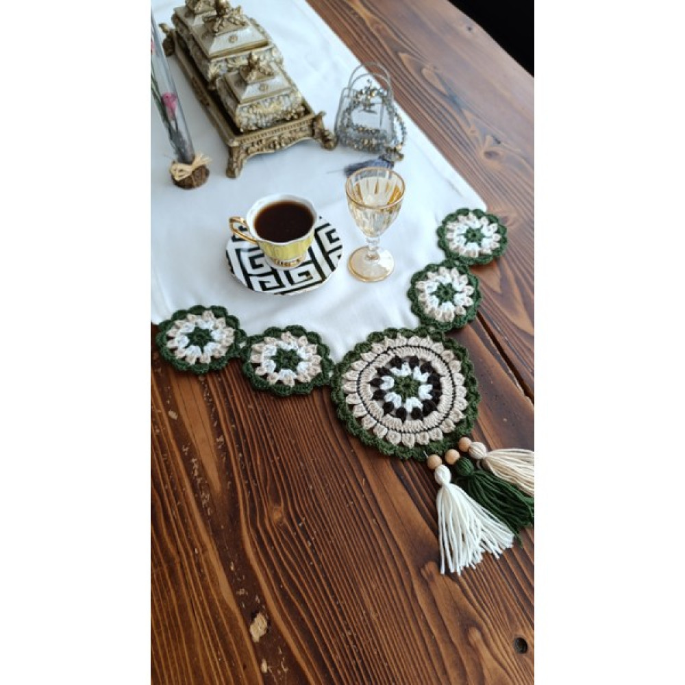 Guhef Runner - Krem - 40 x 100 cm Masa Örtüsü Fiyatı