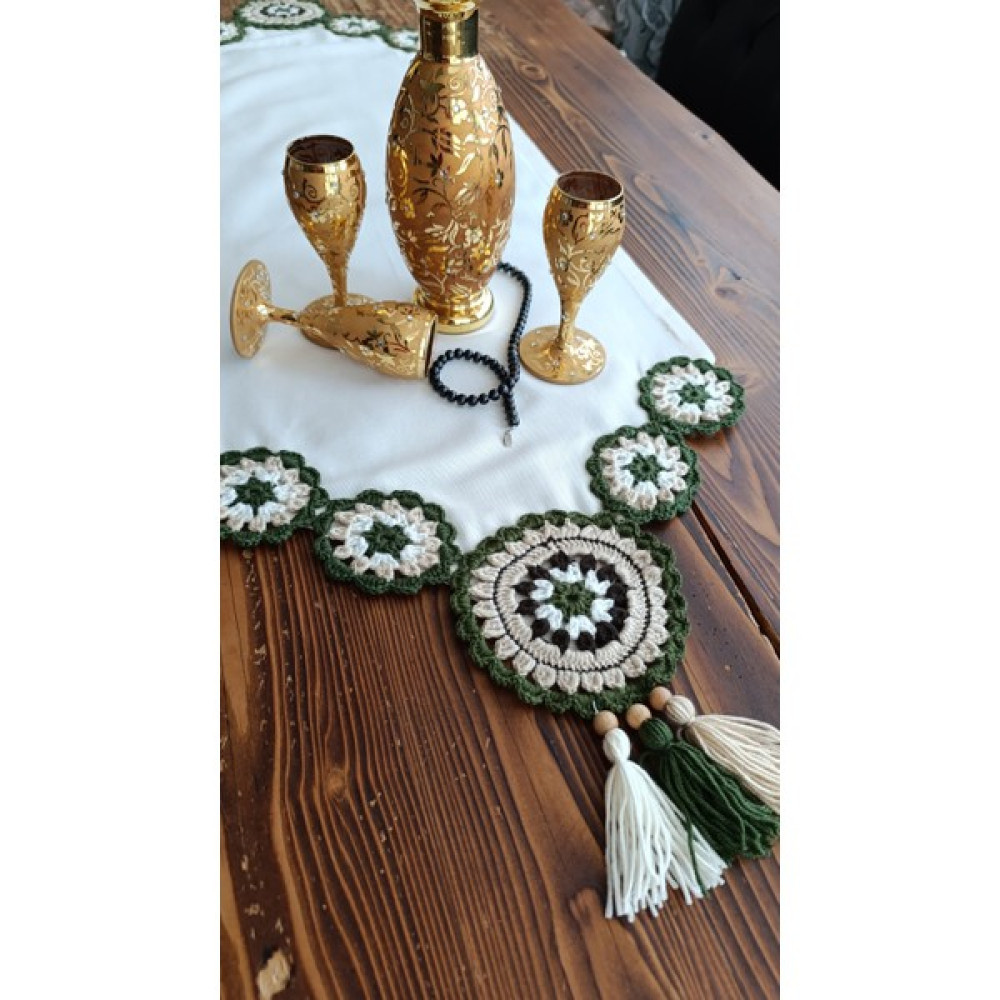 Guhef Runner - Krem - 40 x 130 cm Masa Örtüsü Fiyatı