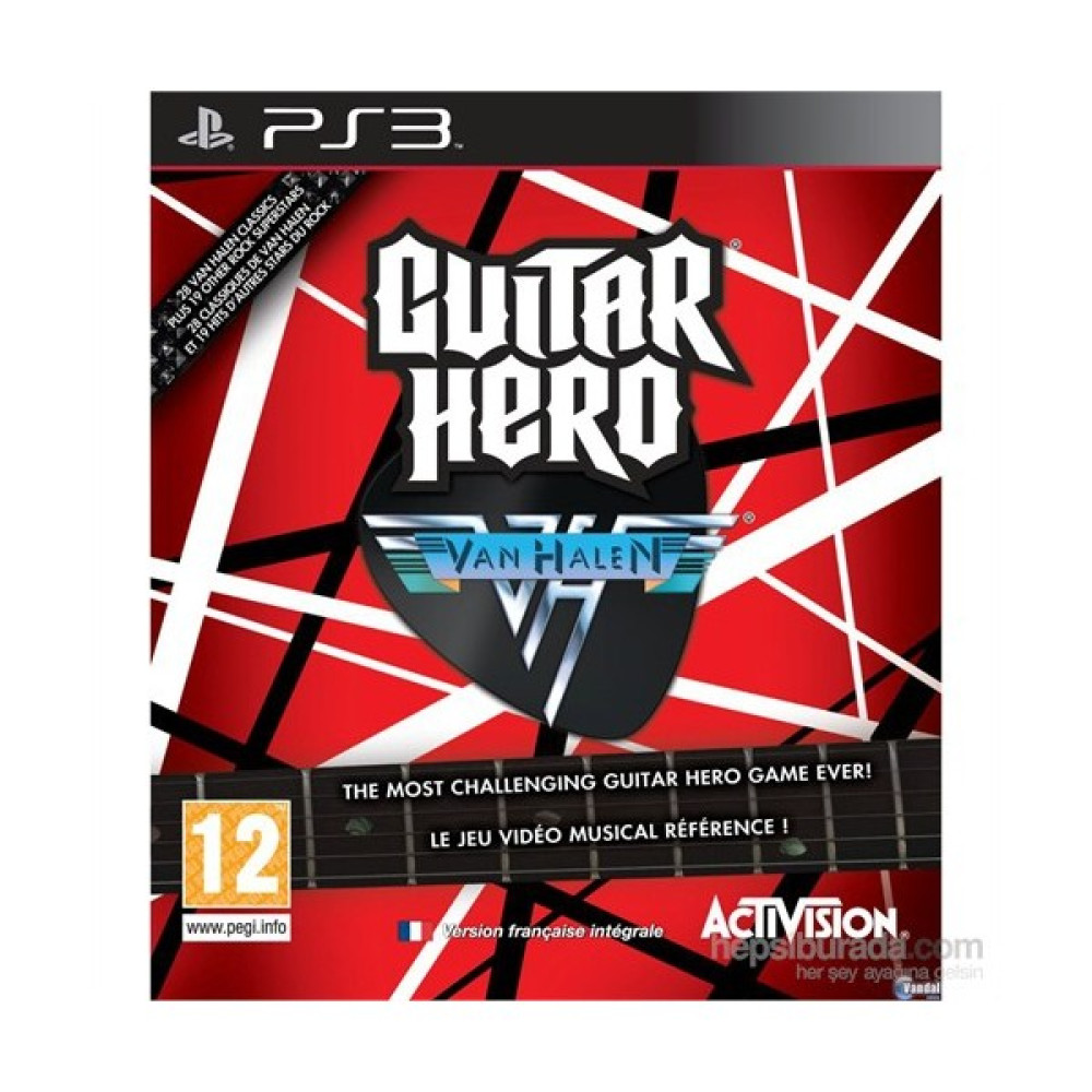 Guitar Hero Van Halen Ps3 Oyun PlayStation 2 - 3 Oyunları Fiyatı