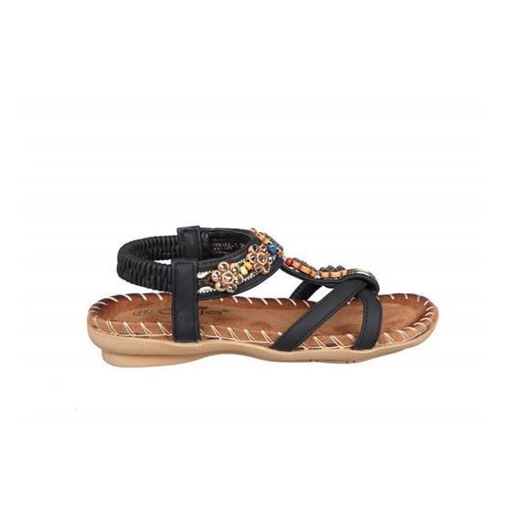 Guja 20Y154-1 Siyah Kız Çocuk Sandalet