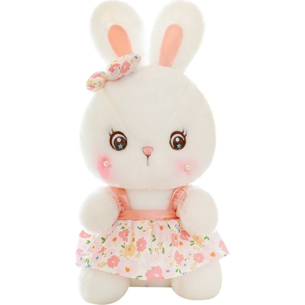Gujing Taze Tavşan Pelüş Bebek Pastoral Çiçekli Etek (Yurt Dışından) - Pembe Peluş Oyuncaklar Fiyatı