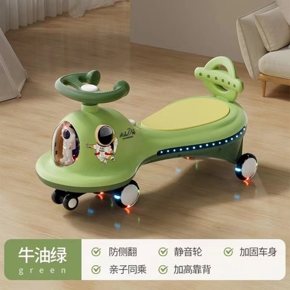Gujing Twisting Car 1-6 Yaş Arası Bebek Oyuncak Arabası, Devrilmeyi ve Kaymayı Önler (Yurt Dışından) - Yeşil Açık Hava, Deniz ve Spor Oyuncakları Fiyatı
