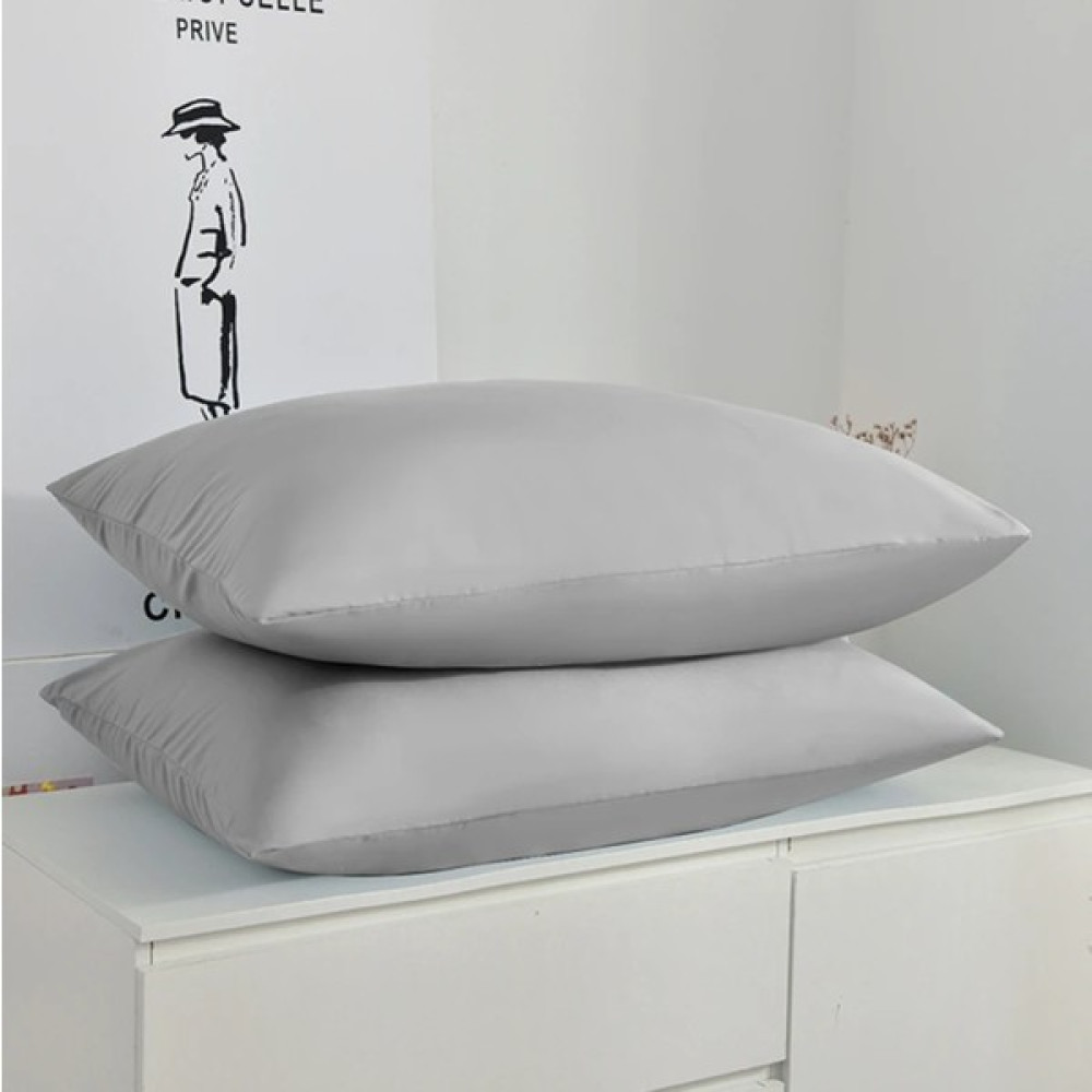 Gül Ev Tekstil Ürünleri 2li Yastık Kılıfı - Açık Gri - 50 x 70 cm Yastık Kılıfı Fiyatı