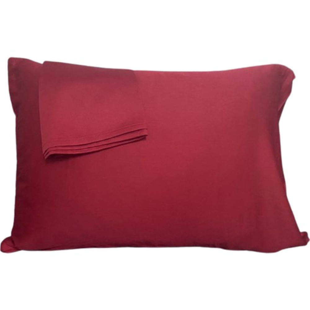Gül Ev Tekstil Ürünleri 2'li Yastık Kılıfı - Bordo - 50 x 70 cm Yastık Kılıfı Fiyatı