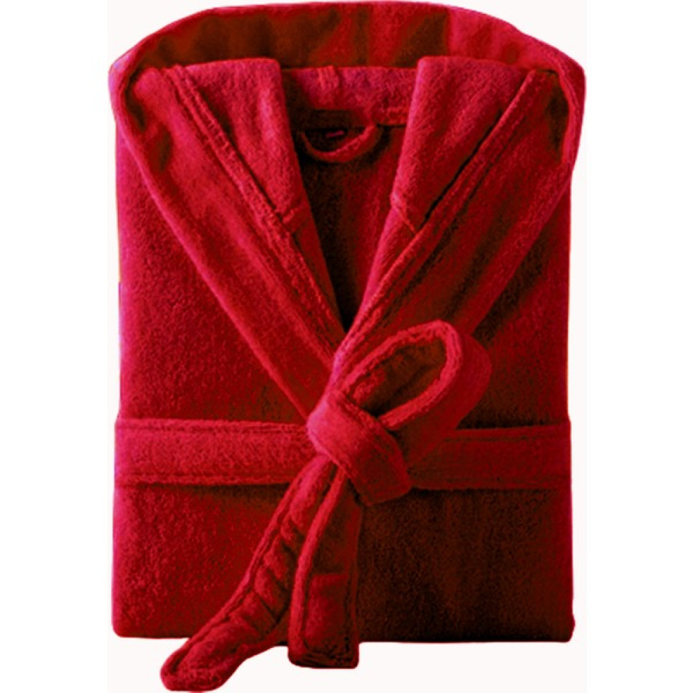 Gül Ev Tekstil Ürünleri Pamuk Bukle Bordo Bornoz - 7XL Bornoz Fiyatı