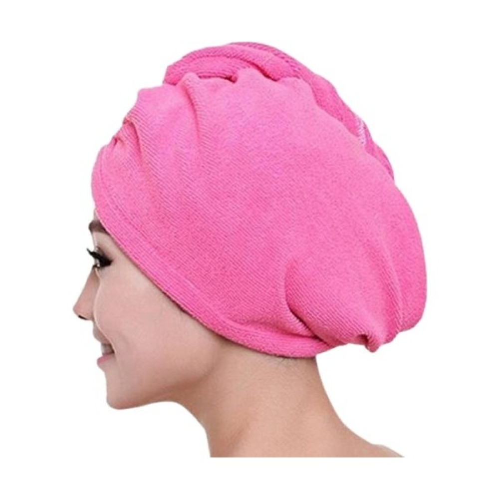 Gül Ev Tekstil Ürünleri Saç Bonesi - 20 x 45 cm - Pembe El / Yüz Havlusu Fiyatı