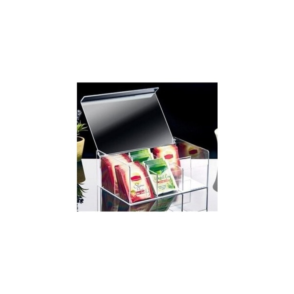 Gül Home Store Çay Kutusu 6 Bölmeli Kapaklı Poşet Bitki Çayı Saklama Kabı Saklama Kapları Fiyatı