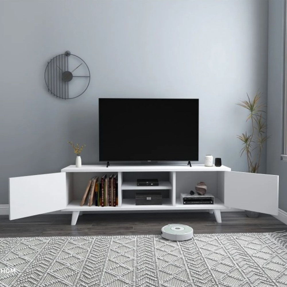 Gülbay Mobilya Tv Sehpası & Tv Ünitesi Beyaz 120 cm Tv Ünitesi / Sehpası Fiyatı