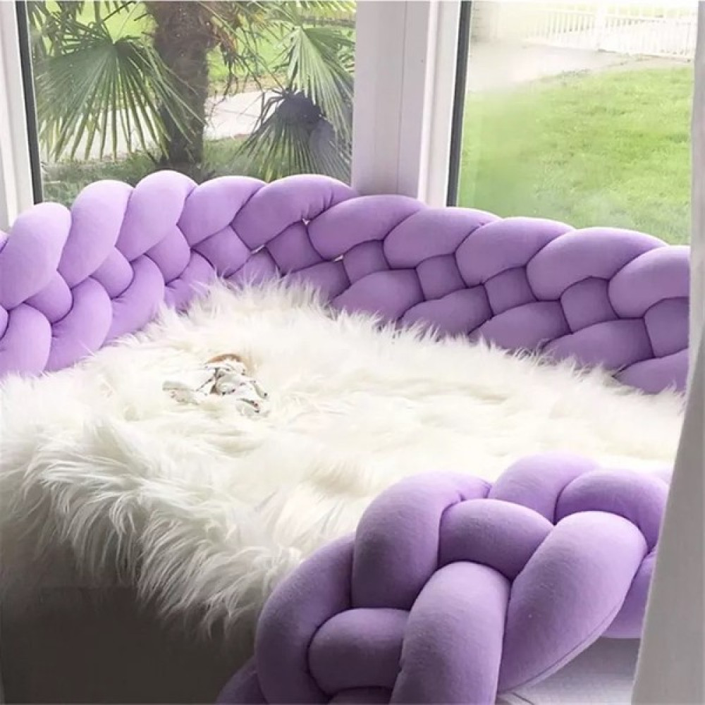 Guldesign Guldesıgnstore 4 Lü Model Örgü Koruma Mor 600 cm (100 x 200 Beşik Için Kapılı Model ) Oto Boyaları Fiyatı