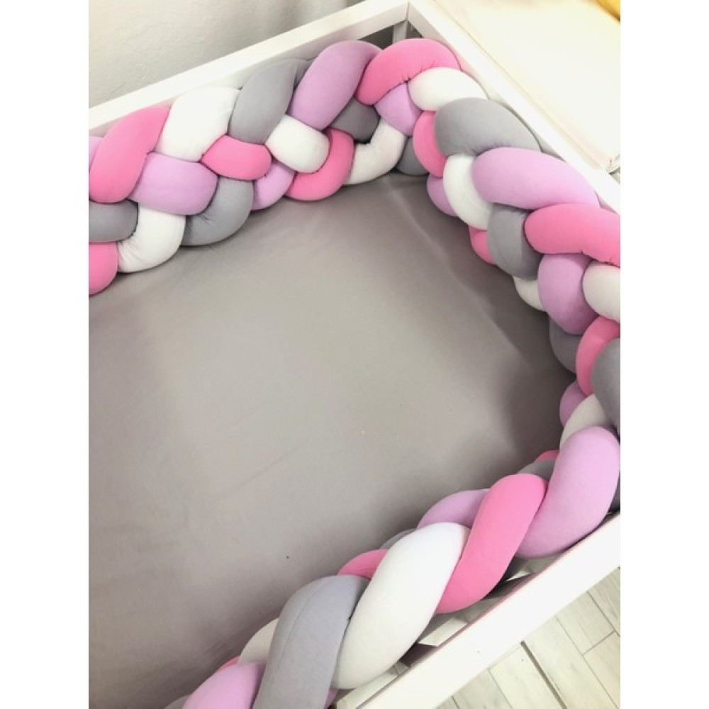 Guldesıgnstore 4 Lü Model Örgü Koruma Pembe-Lila-Gri-Beyaz - 22 x 580 cm Oto Boyaları Fiyatı