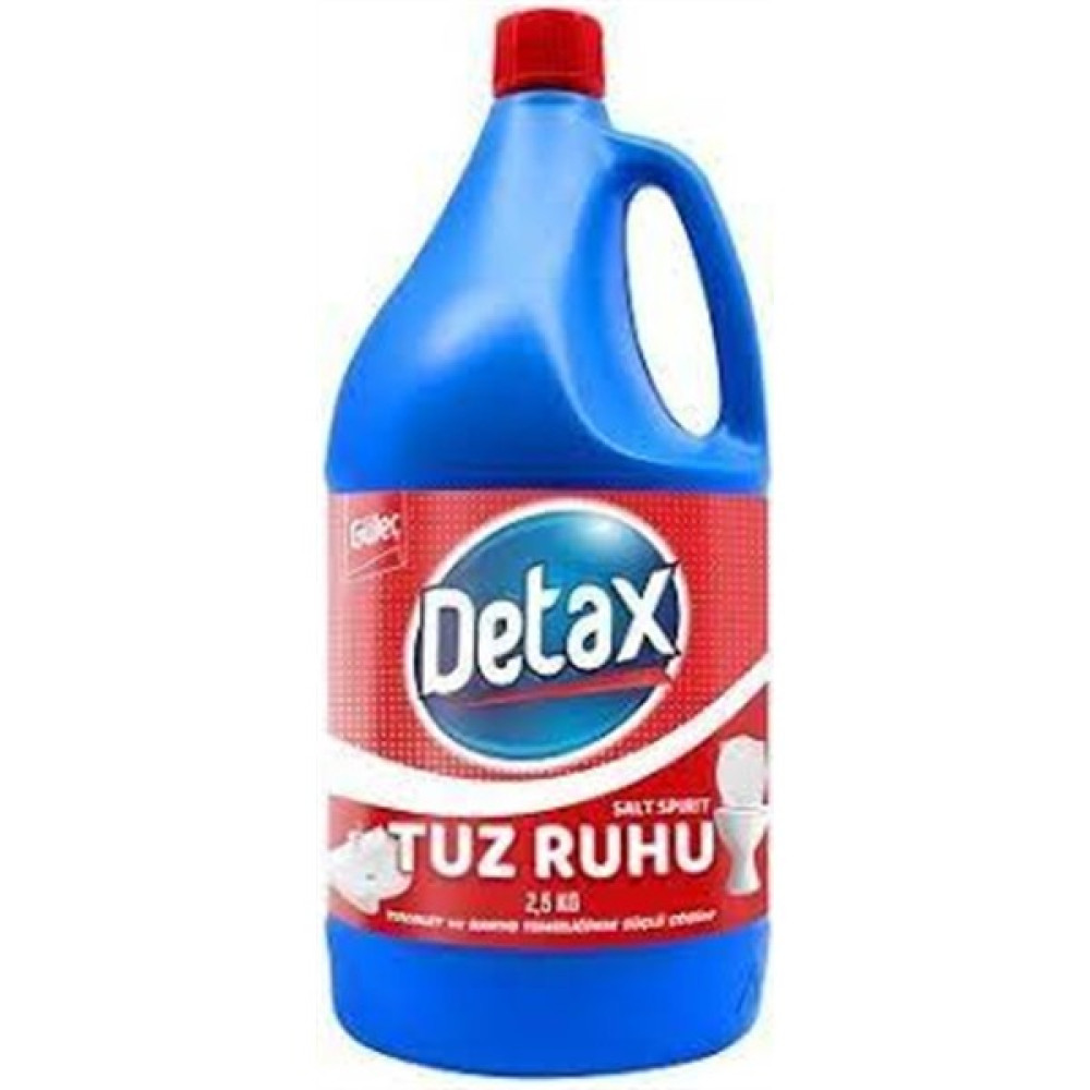 Güleç Detax Tuz Ruhu 2,5 kg Parlatıcı ve Temizleyiciler Fiyatı