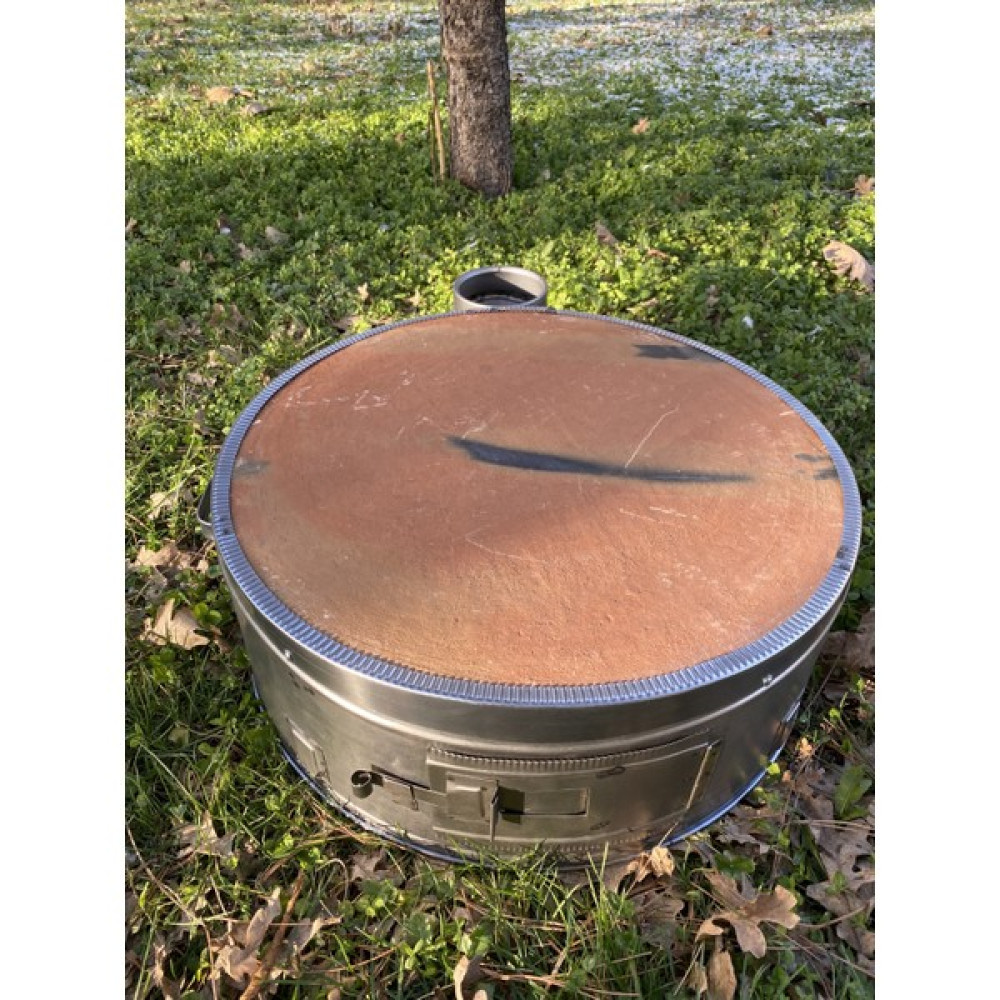 Güler Toprak Yufka Gözleme Bazlama Tandır Sobası Mangalı 60 cm Çapında - 60X60X25 Bahçe Mangalı & Barbekü Fiyatı
