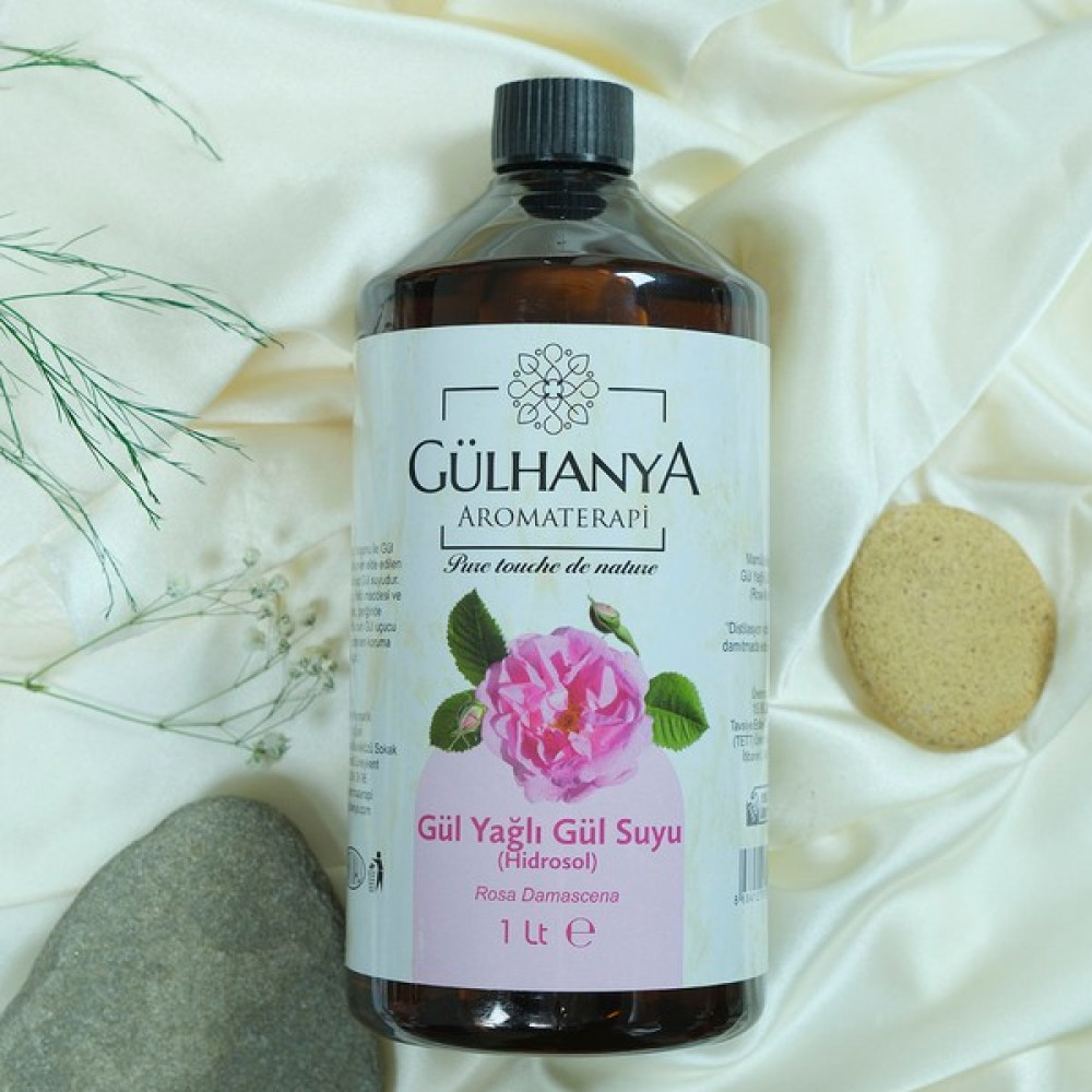 Gülhanya Aromaterapi Saf Gül Yağlı Gül Suyu 1000ML Cilt Temizleme ve Peeling Fiyatı