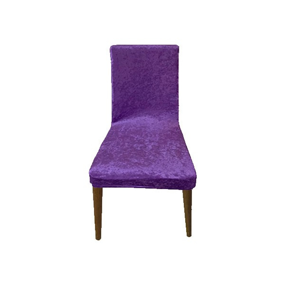 Gülizhome Sandalye Kılıfı Kadife Mor Koltuk & Kanepe Örtüsü Fiyatı