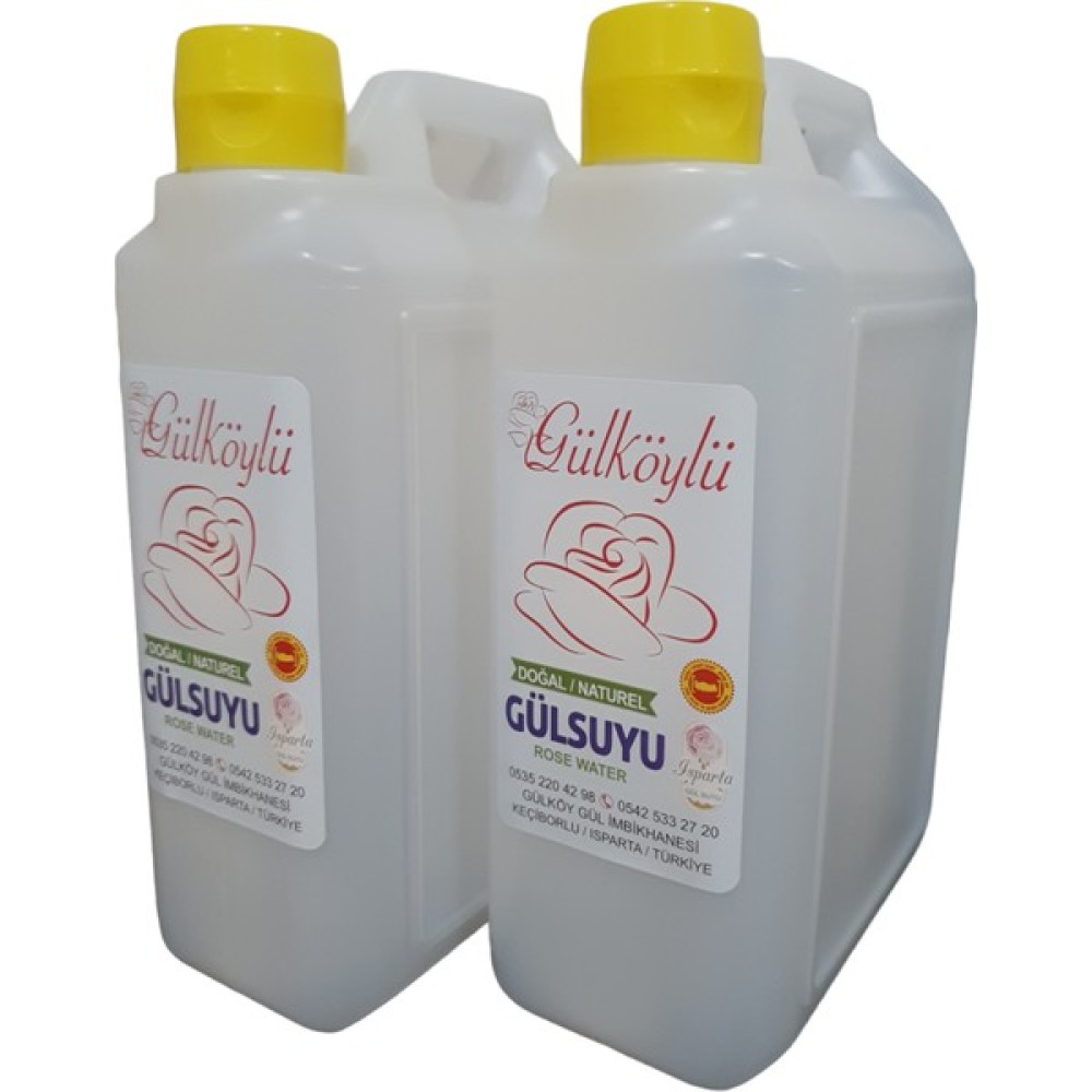 Gülköylü Gül Suyu 2 x 1 Litre Cilt Temizleme ve Peeling Fiyatı