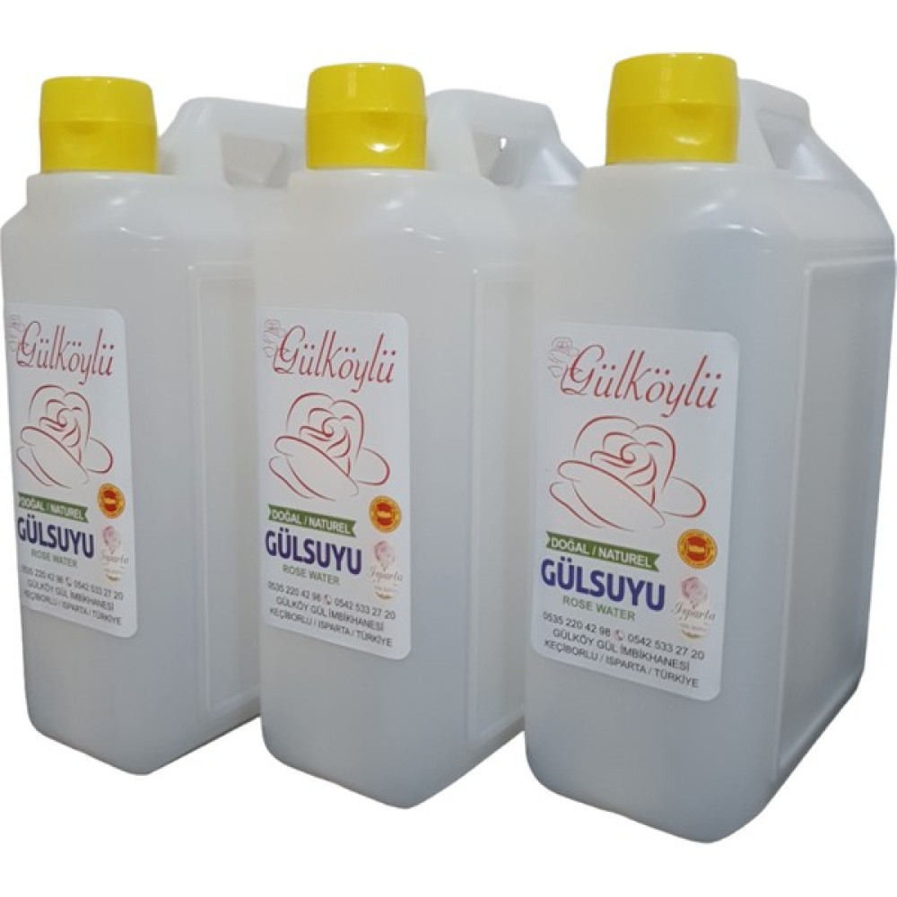Gülköylü Gülsuyu 3 x 1 Litre Cilt Temizleme ve Peeling Fiyatı