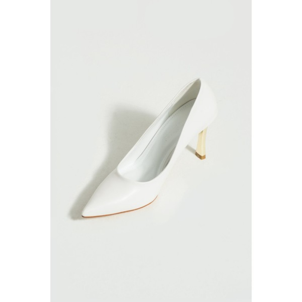 Güllü Shoes Kadın Topuklu Ayakkabı - Yüksek Topuklu Stiletto Rahat Şık ve Ince Iş Ayakkabısı Mavi Kot 9 cm Topuklu Ayakkabı Fiyatı