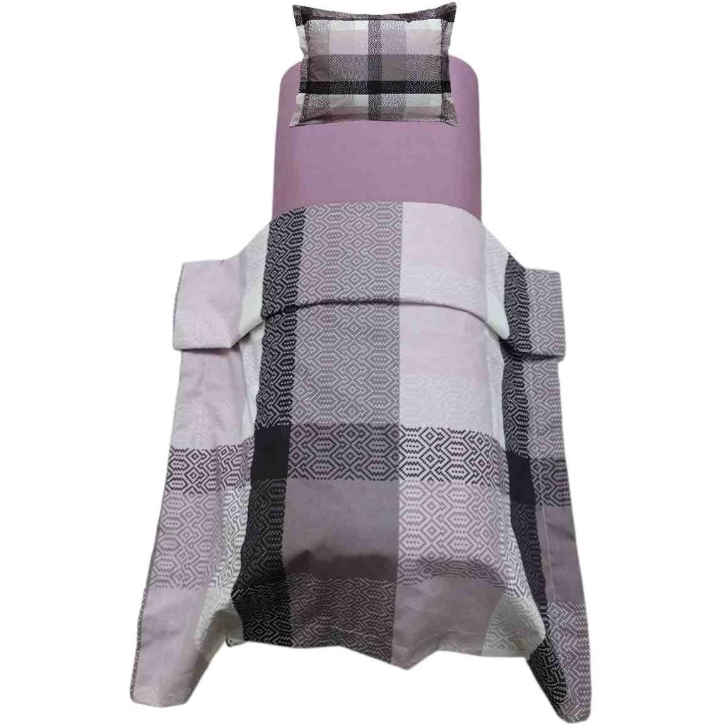 Güllüce Home %100 Pamuklu*tek Kişilik Nevresim Takımı - Mor - 160 x 240 cm Nevresim Takımı Fiyatı