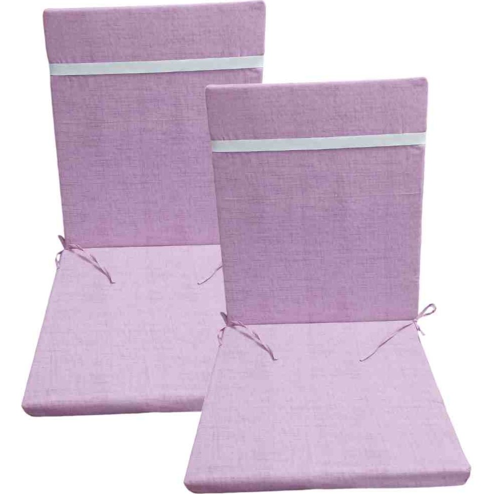 Güllüce Home 2'li Sünger Dolgulu Sandalye Minderi - 40 x 90 cm - Şeker Pembesi Standart Sandalye Fiyatı