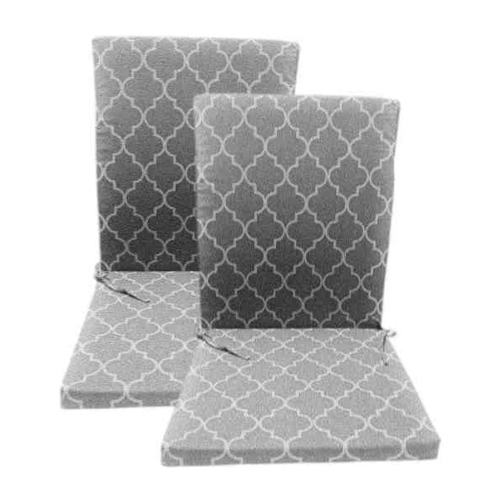 Güllüce Home Ikili*yıkanabilir*3.cm Sünger Dolgulu*sandalye Minderi - 40 x 90 cm - Açık Gri Salon & Oturma Odası Tekstili Fiyatı