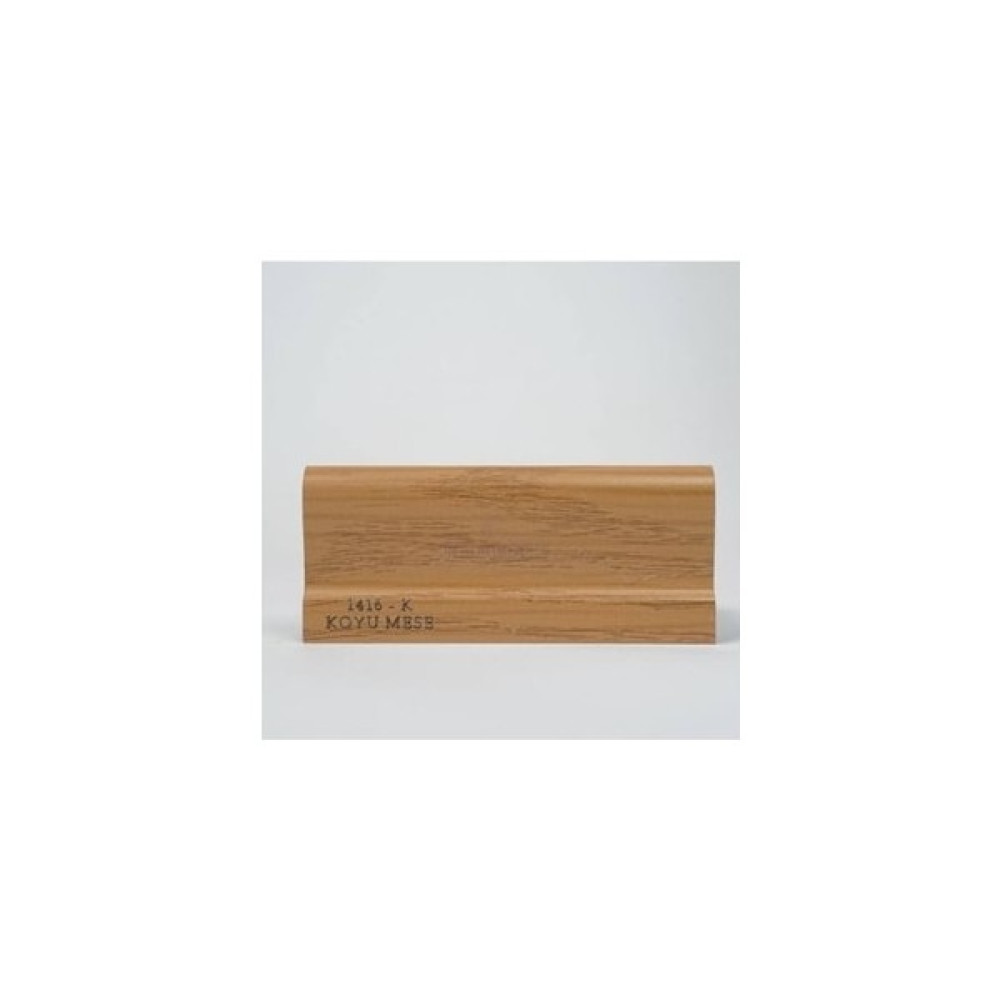 Güloğlu 8 cm Süpürgelik Koyu Meşe (1.25 Mt-2 Boy) Parke Fiyatı
