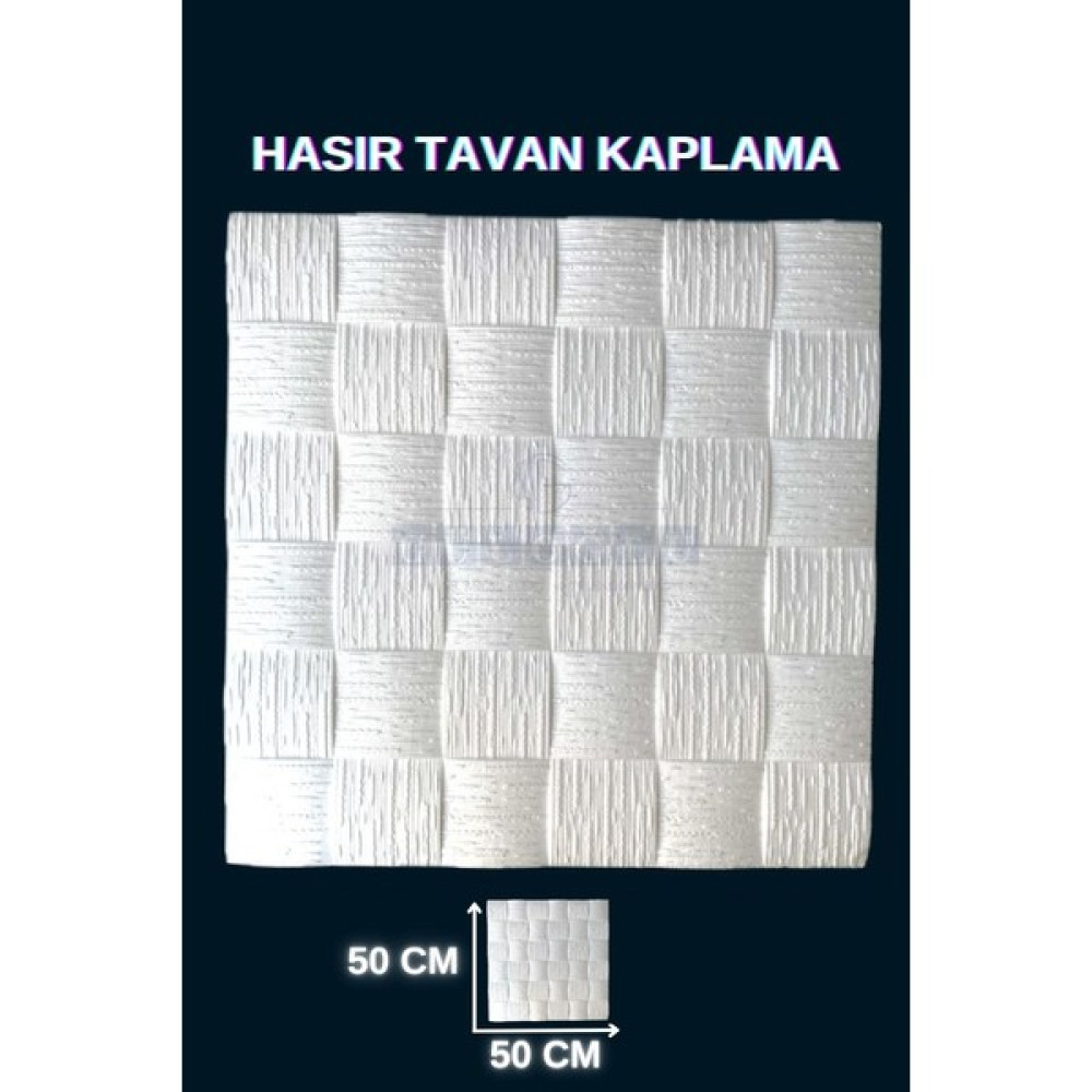 Güloğlu Storpiyer 50X50 Stropiyer Tavan Kaplama Gkpç Hasır (8 Adet) Dış Cephe Yalıtım Malzemeleri Fiyatı