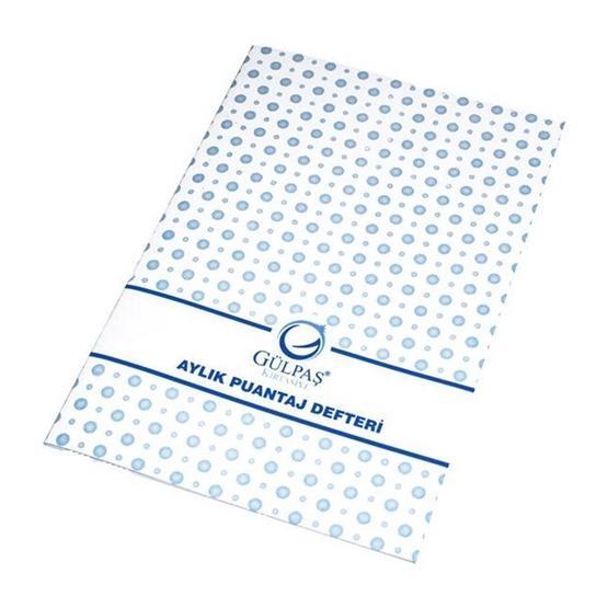 Gülpaş 126 Aylık Puantaj Büyük Defter