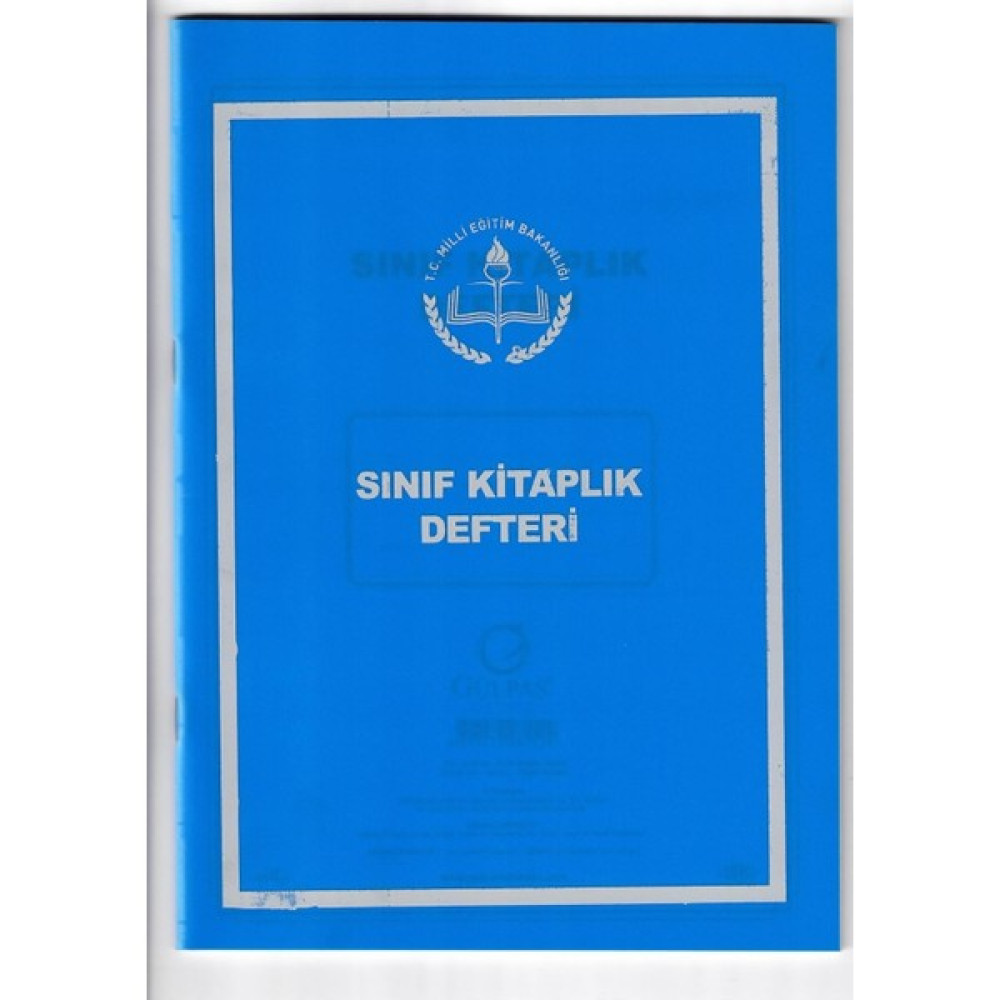 Gülpaş Sınıf Kitaplık Defteri Defteri 40 Yaprak Plastik Kapak Defter Fiyatı