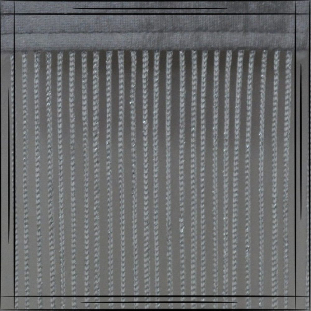Gülpınar Perde Beyaz Gümüş Simli Kalın Zincir Ip Perde - 50 x 300 cm İp Perde Fiyatı
