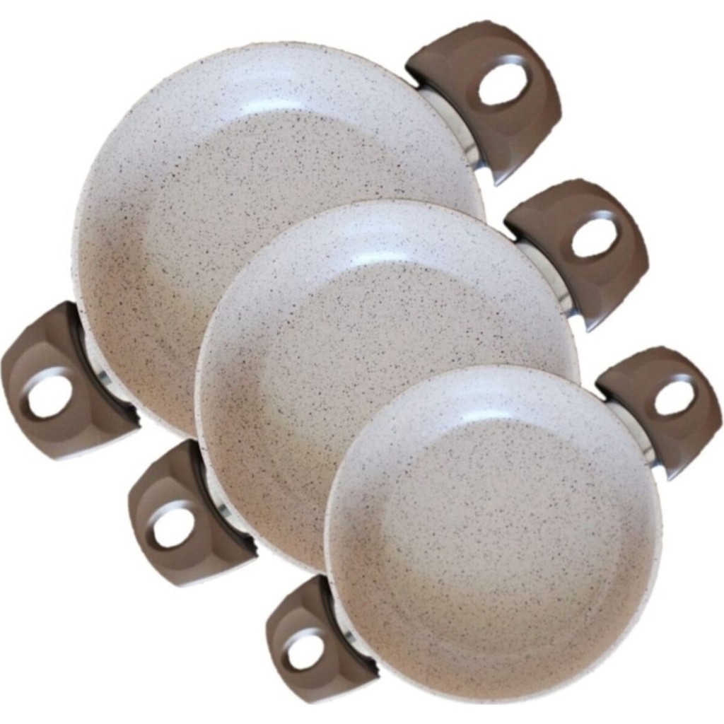 Gülsan Safran Sahan Set 18-20-22 cm Kapaksız Diğer Fiyatı