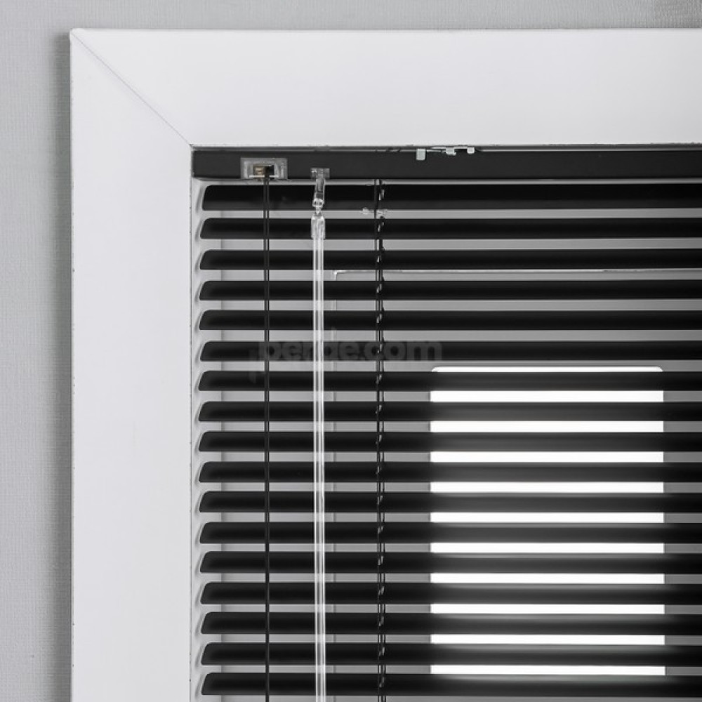 Gülsem Dekor Siyah Jaluzi Perde Aluminyum 25 mm - 80 x 110 cm Jaluzi Perde Fiyatı