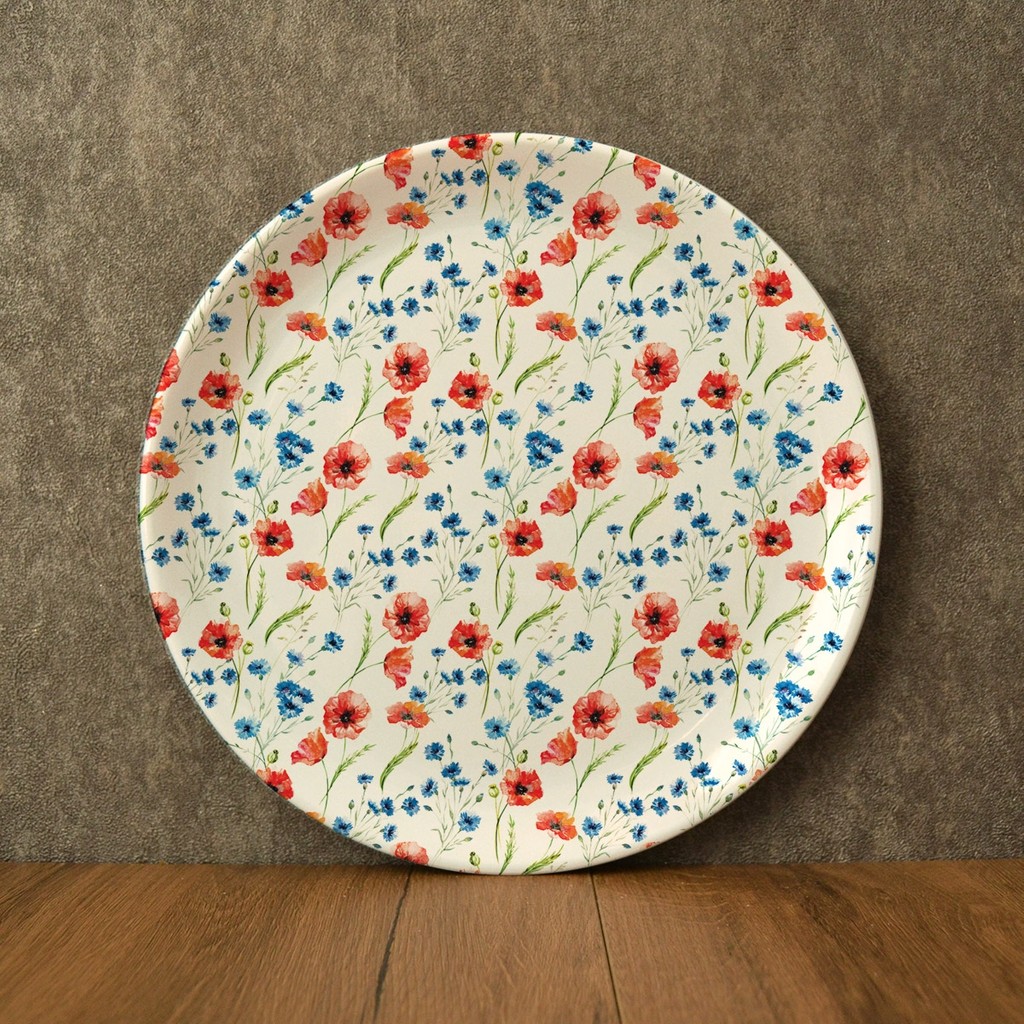 Gültaş Melamin 25 cm Melamin Büyük Pasta Tabağı 12 Adet Desen : Gelincik - 25 x 25 cm SSD / Solid State Drive Fiyatı