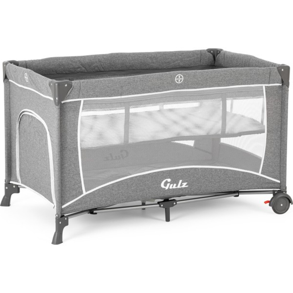 Gulz Raftel Oyun Parkı Bebek Beşik 70X120 cm - Açık Gri Park Yatak / Oyun Parkı Fiyatı