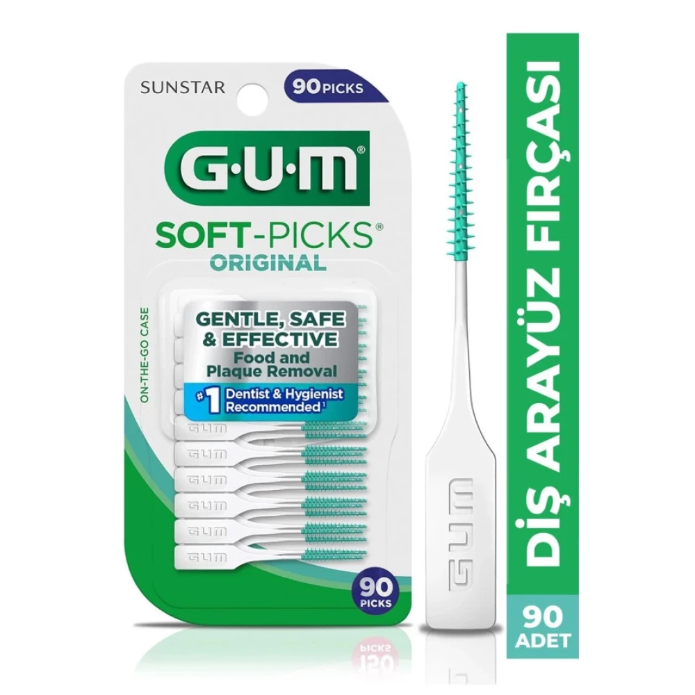 Gum Soft Picks Ara Yuz Fircasi 90 Adet Diş İpleri Fiyatı