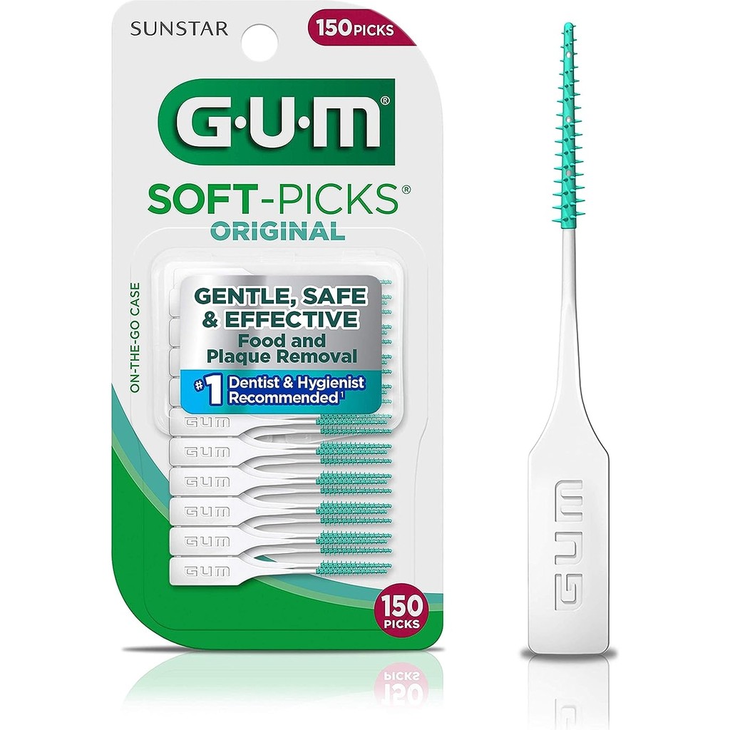 Gum Soft Picks Diş Arası Temizleme Arayüz Fırçası Kürdan 150 Adet Diğer Fiyatı