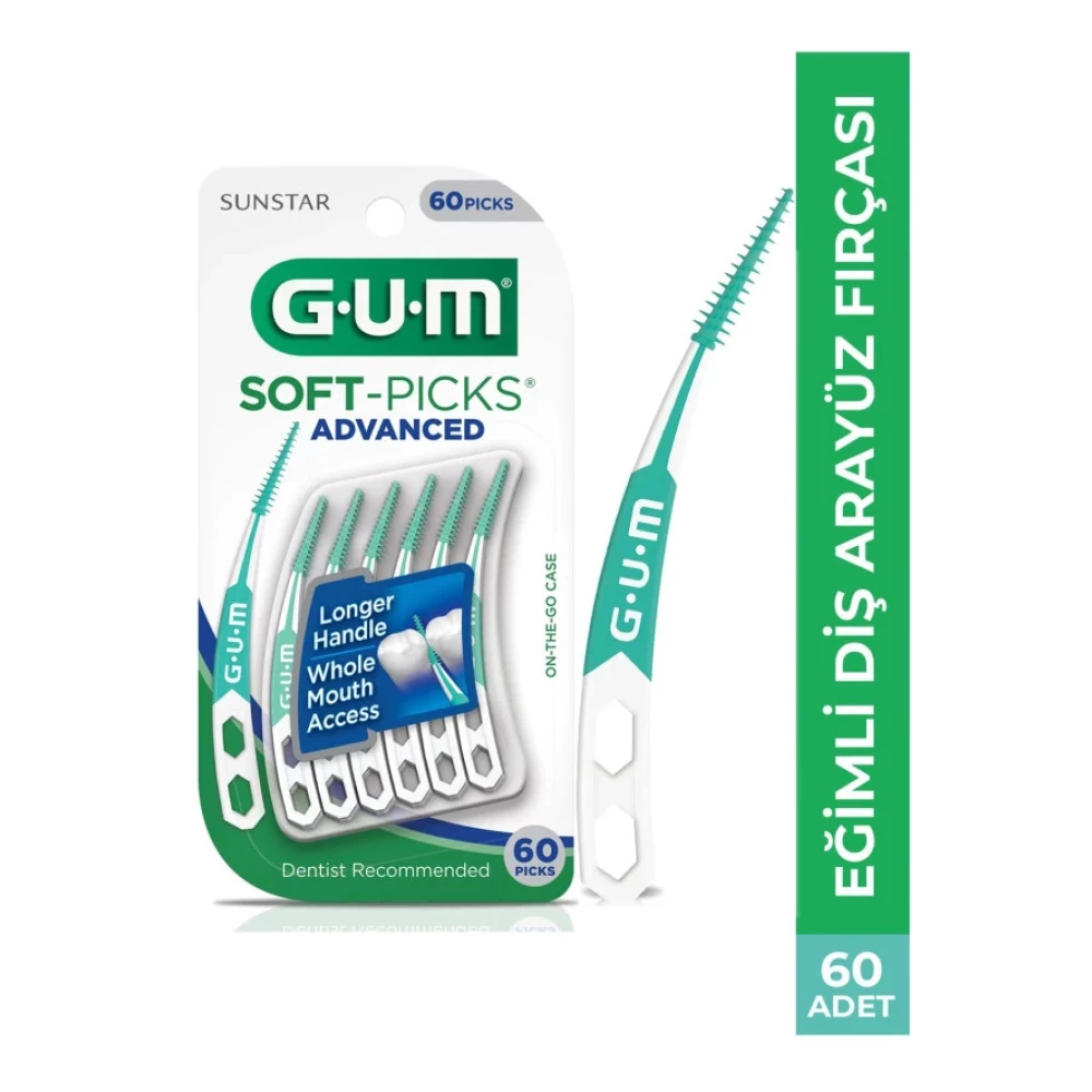 Gum Soft Picks Egimli Ara Yuz Fircasi 60 Adet Diş İpleri Fiyatı