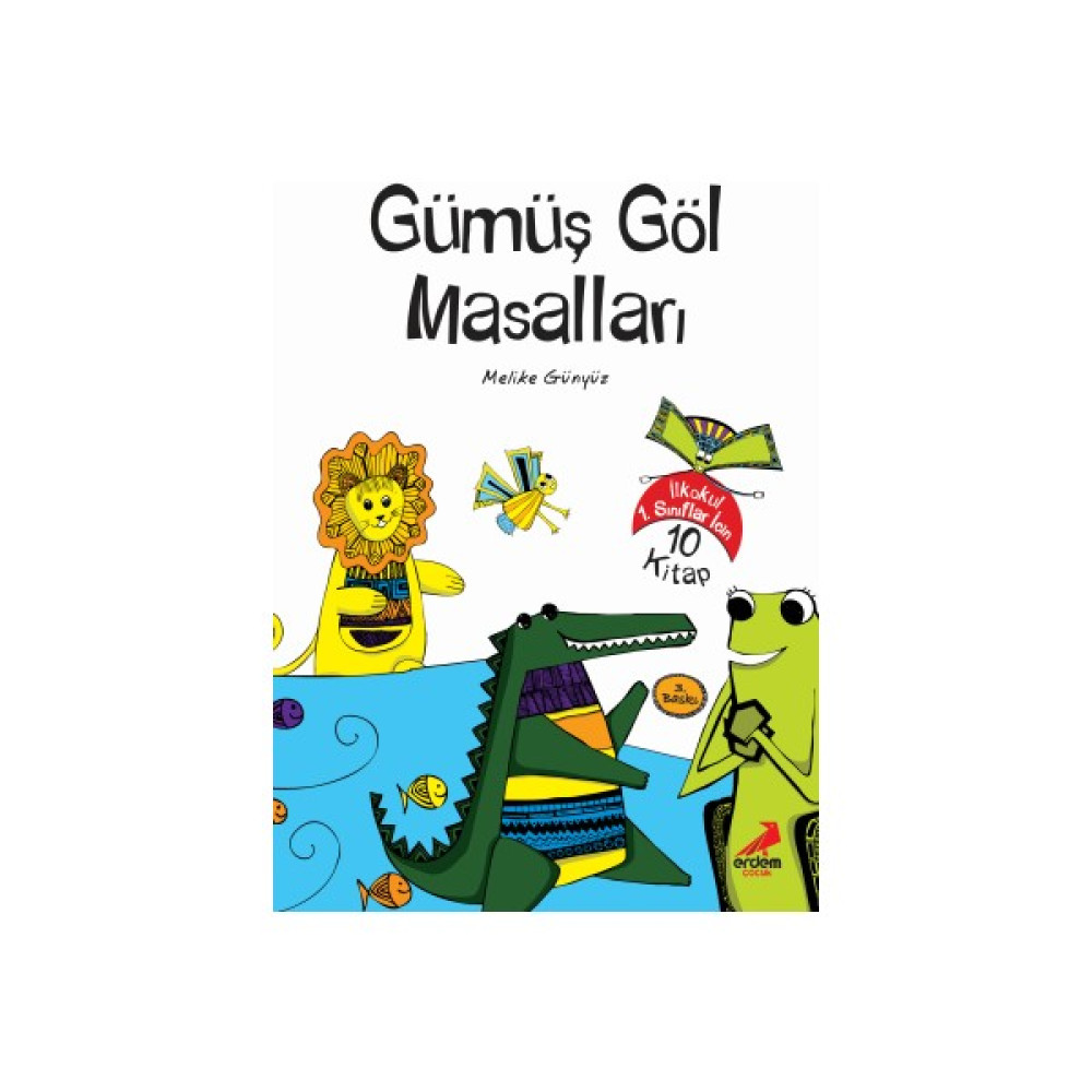 Gümüş Göl Masalları - 10 Kitap - Melike Günyüz Çocuk Masal Fiyatı