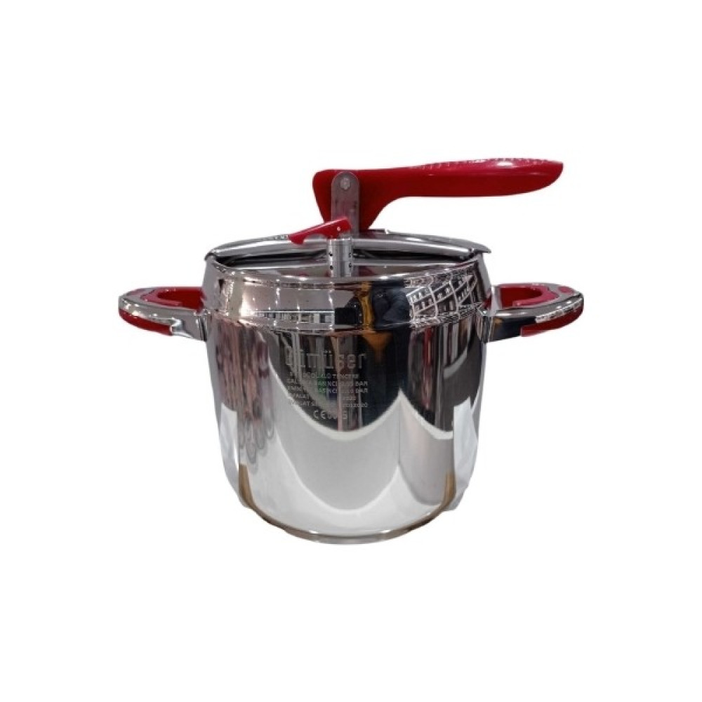 Gümüşer Çelik 5lt Düdüklü Tencere - Gümüş - 5 L Düdüklü Tencereler Fiyatı