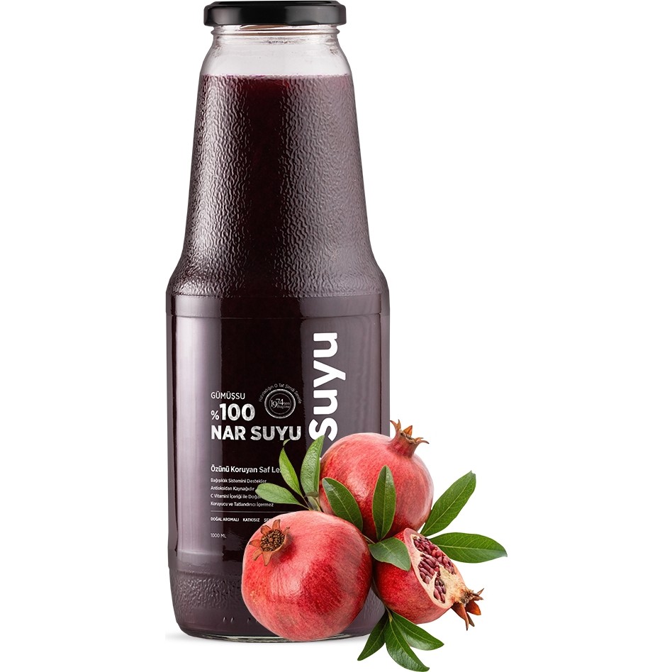 Gümüşsu %100 Nar Suyu - 1 Litre 1 Adet - 1 lt Diğer Fiyatı