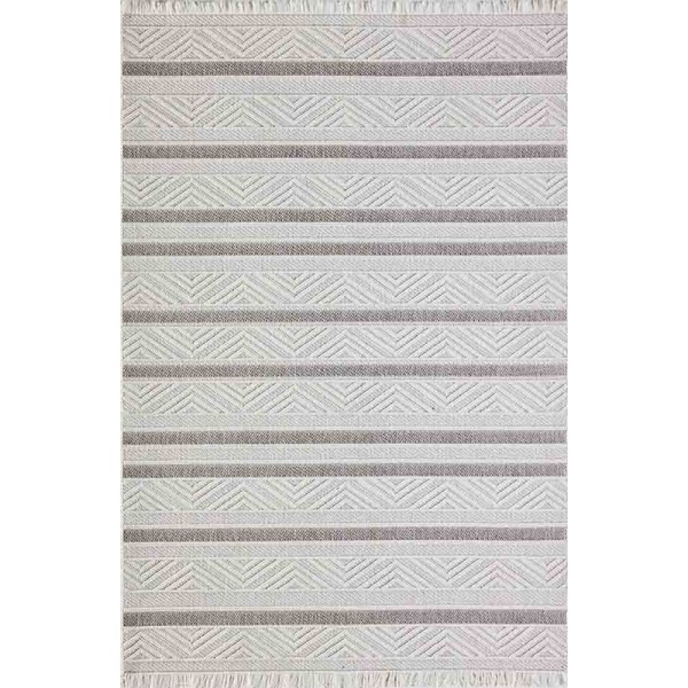 Gümüşsuyu Deco Point 15766 Geometrik Antitoz Gri Halı - 80 x 150 cm Salon Halısı Fiyatı