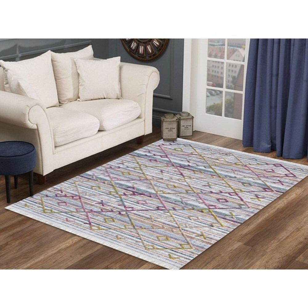Gümüşsuyu Halı Deco Joyful Koleksiyonu 11192 Krem - 80 x 150 cm Salon Halısı Fiyatı